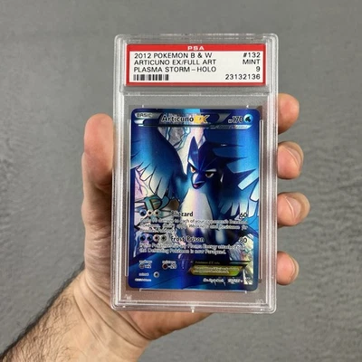 Pokemon PSA 9 Articuno EX 132/135 Plasma Storm Full Art Rare Near Mint - Image 1 of 4