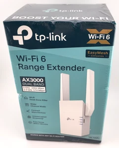 TP-LINK RE705X WiFi 6 Range Extender - AX 3000 Dual-band - Photo 1/1