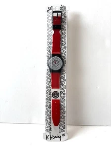1992 ORIGINAL COLLECTIBLE KEITH HARING LIMITED 10K WATCH UNUSED - Picture 1 of 8