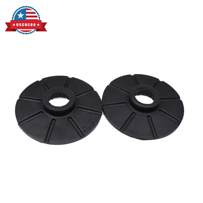 Pair Rear Suspension Spring Support Pad 90538496 for 2003-2011 Saab 9-3 New - Image 1 of 4