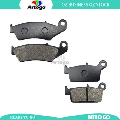Motorcycle Front+Rear Brake Pads For Honda CRF 230 M Supermoto 2009-2010 - Imagem 1 de 3
