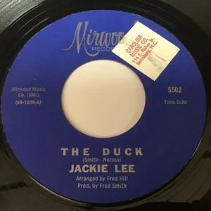 Jackie Lee - The Duck / Let Your Conscience Be Your Guide 45 - Picture 1 of 1