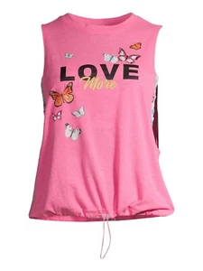 No Boundaries Juniors' Active Cinched Tank and Bandeau Set, Small 3-5 - Picture 1 of 6