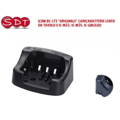 ICOM BC-173 "ORIGINALE" CARICABATTERIE LENTO DA TAVOLO X IC-M33, IC-M35, IC-GM16 - Immagine 1 di 2