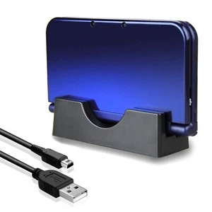 For New 3DS XL/LL/3DS Charging Stand Station Dock USB Charger Universal. - Afbeelding 1 van 7