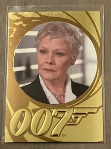 M / Judi Dench - James Bond 007 Trading Card. Quantum of Solace - Bild 1 von 2