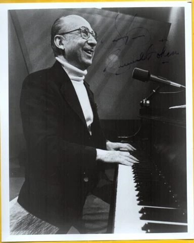 C-SAMUEL "SAMMY" CAHN Autograph with COA Cover