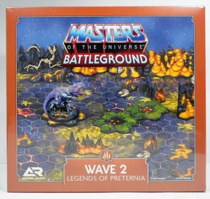 MATTEL 2022 MOTU BATTLEGROUND WAVE 2 LEGENDS OF PRETERNIA EUROPEAN GAME SEALED - Picture 1 of 10