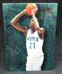 Kevin Garnett RC 1995-1996 Fleer Metal Tempered Steel#4!Timberwolves F HOF GOAT  - Picture 1 of 2