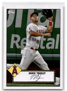 2021 Topps 1952 Redux Mike Trout Los Angeles Angels #T52-27