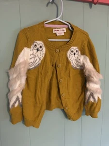 Mini Boden Harry Potter Hedwig Sweater With Furry Wings - Size 4-5 - Picture 1 of 4
