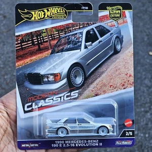 2024 HOT WHEELS PREMIUM 1990 MERCEDES-BENZ190 E 2.5 EVOLUTION II MODERN CLASSIC - Picture 1 of 4