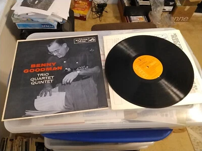 Benny Goodman--Trio-Quartet-Quintet (vinyl LP 1956) RCA Victor LPM-1226 w - Image 1 of 4