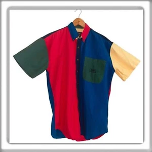 Chaos Ralph Lauren Herren Colorblock Kurzarm Hemd mit Knopfleiste Größe Medium - Bild 1 von 9