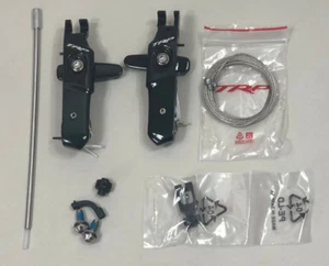 NEW TRP TTV Aero Time Trial Tri Bikes Brake CNC Alu Alloy Pads w. Long Flex Pipe - Picture 1 of 3