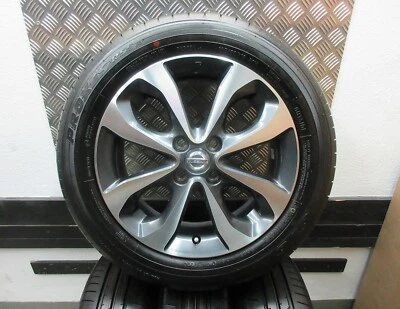 185/60 R16 Sommerreifen neuw. Alufelgen orig. Nissan 3HM3A SA33 für Note Typ E12 - Bild 1 von 4