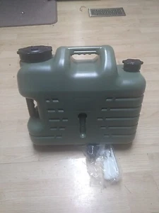 18L Wasserbehälter mit Zapfen Wasserkanne Tankwagen Reise Camping Wasserkanne - Bild 1 von 9