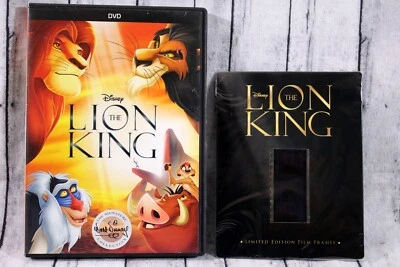 The Lion King (DVD, 1995) The Signature Collection w/Ltd Edition Film Frames - Image 1 of 4