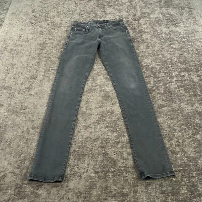 AG Adriano Goldschmied Jeans Mens 28x34 Black Tellis Modern Slim Stretch Tag:29 - Image 1 of 4