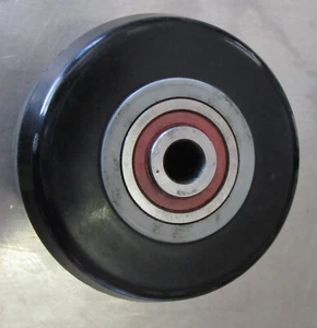MAGLINER 180010 Pallet Dolly Thermoplastic Polyurethane (TPU) Wheel 1/2" Shaft - Picture 1 of 8
