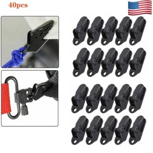 40PCS Camping Awning Clamp Tarp Clip For Car Boat Cover Emergency Tent Snap Hot - Picture 1 of 11