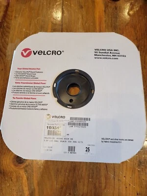 Sujetador con cierre marca Velcro 190882, adhesivo acrílico, 75 pies, 5/8 pulgadas de ancho, Foto 1 de 4