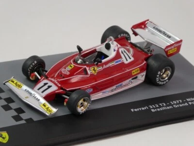 Altaya Ferrari 312 T2 Niki Lauda #11 World Champion 1977 Brazilian 1/43 LAF1772 - Immagine 1 di 2