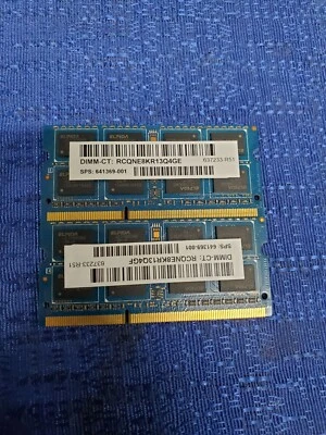 Lot of 4 Dell Hynix Samsung 1GB Laptop Ram 4GB Total SNP1Y255C/1G SNPY9530C/1G - Image 1 of 2