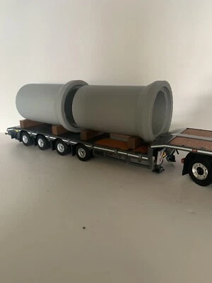 3DNI 1.50 Scale Oversized Pipe Load Truck Lorry Load Diorama Suits Wsi Tenno Corgi