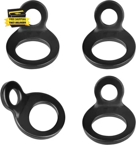 4PCS Tie down Strap Rings, Tie down Anchor, Tie down Anchors Rings for Tiedown A - Picture 1 of 7
