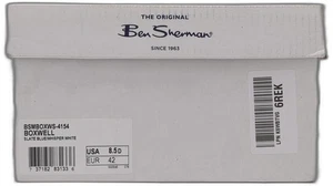 Ben Sherman Mens Boxwell Lace Up Sneakers Shoes Casual - Blue - Size 8.5 M - Picture 1 of 5