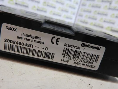 Centralina RENAULT TRAFIC 2 PHASE 2 280246043R - Immagine 1 di 4