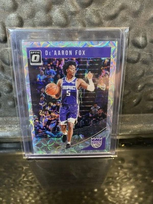2018-19 Panini Donruss Optic De'Aaron Fox #51 Silver Scope Prizm 192/249 - Image 1 of 2