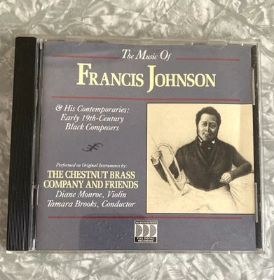 CHESTNUT BRASS The Music Of Francis Johnson CD Music Masters 1990 Clean Disc Foto 1 de 4