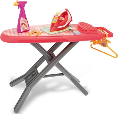 , Set Asse Da Stiro Giocattolo Bambina/O, Con Ferro Da Stiro a Vibrazione, Luci  - Immagine 1 di 4