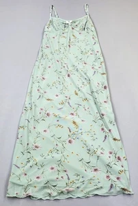 THIRTY THIRTY LA Mesh Babydoll Midi Slip Dress Baby Blue Fairy Grunge 90s Y2K M - Bild 1 von 11