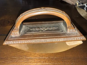 Antique Kronheim & Oldenbusch Art Deco Desk Rocker Blotter 4 3/4"L & 2 1/2"W - Picture 1 of 13