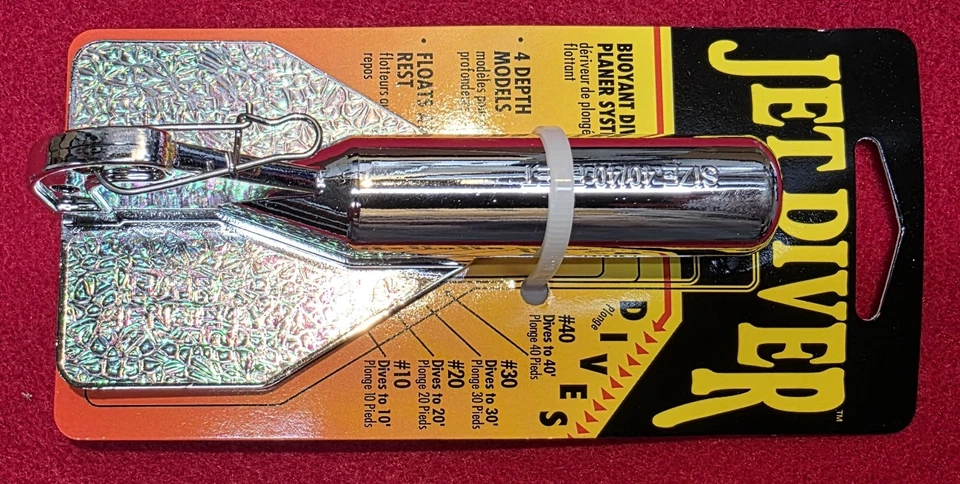 Luhrjensen 5540-020-2502 Luhr-jensen 20' Jet Driver - Silver Crush (55400202502)