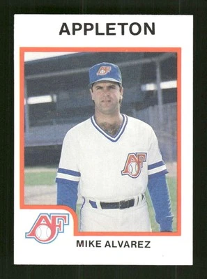 1987 Procards Appleton Foxes 530 Mike Alvarez PC BXCP35 - Image 1 of 2