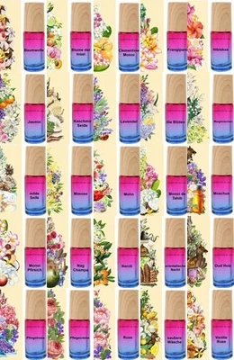 Parfüm Duftroller Parfümroller 32 Düfte Roll-On intensiv unterwegs GP 1l=1400€ - Bild 1 von 4