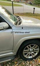 31" Stainless Steel Antenna Mast Power Radio AM/FM for TOYOTA 4RUNNER 1996-2017