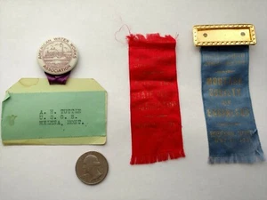 ZUSTAND MONTANA VERSCHIEDENE KNÖPFE UND BÄNDER - Bild 1 von 5