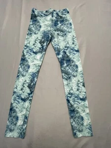 Old Navy Girls Leggings Built in Tough. Cotton Full Length Size 14-16 Blue - Picture 1 of 7