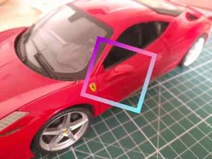 1:18 Replacement Mirrors 458 488 car spare parts hot wheels Bburago models - Picture 1 of 5