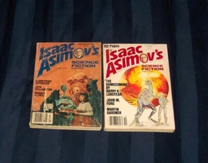 2 Isaac Asimov's Science Fiction Magazines, April 1977, Oct 1979 - Picture 1 of 2