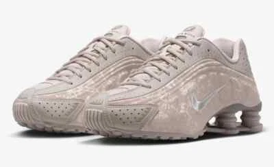 Nike Shox R4 Women's Multi Size College Grey/Flat Pewter HV0934-001 Fast Ship - Image 1 of 4
