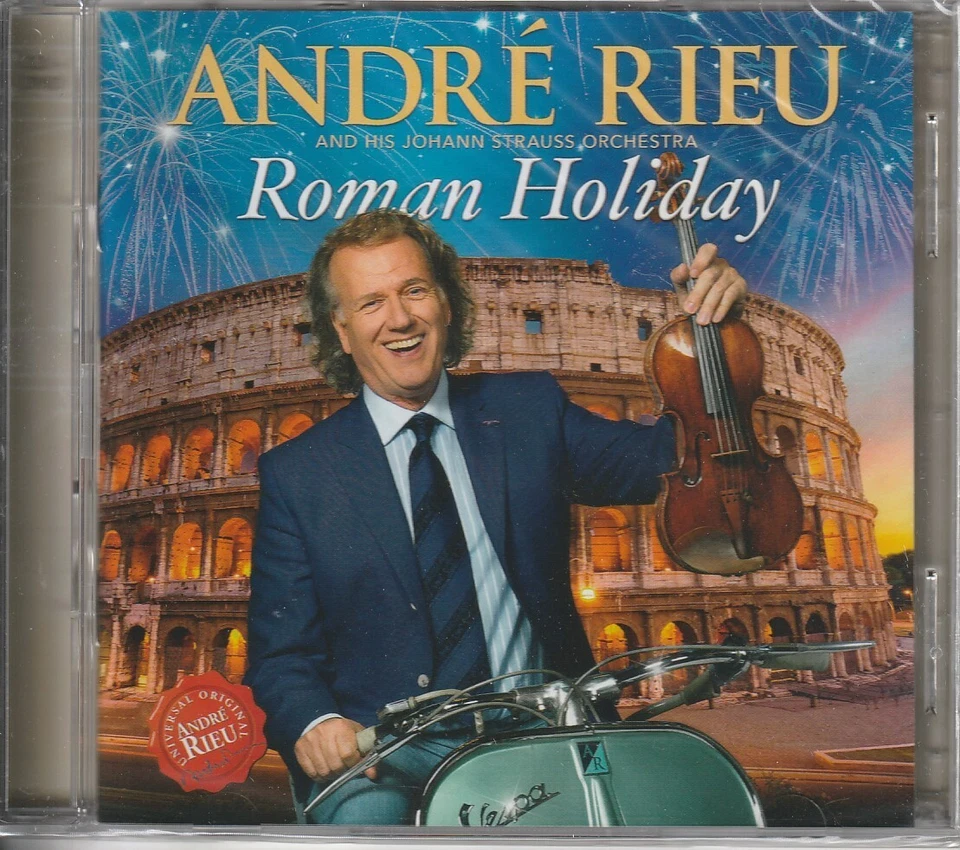 Andrè Rieu - Roma Holiday, CD+DVD (NEU / Original Verschweißt) - Bild 1 von 2