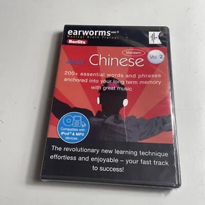 Brand New Rapid Mandarin Chinese Vol 2 Audio CD Earworms Learn Fast 200 Phrases - Picture 1 of 2