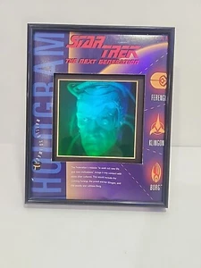 Star Trek Next Generation Red Beam Hologramm gerahmt 3D Bild Ferengi Klingon Borg - Bild 1 von 3