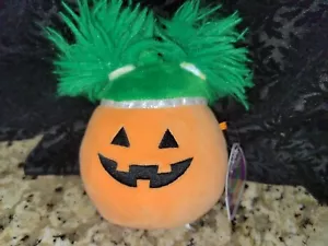 NEW Squishmallow Halloween 5” Paige the Pumpkin Fall Plush - Picture 1 of 3